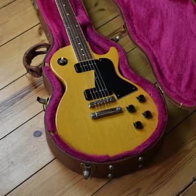 1995 Gibson Les Paul Special (Junior II) TV Yellow, w/OHSC image 4