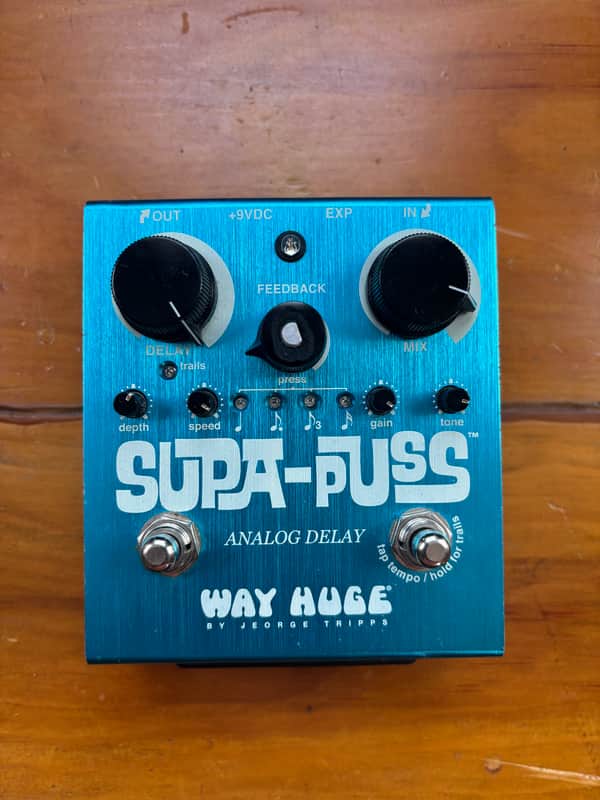 Way Huge WHE707 Supa-Puss Analog Delay 2013 - 2021 - Blue image 1
