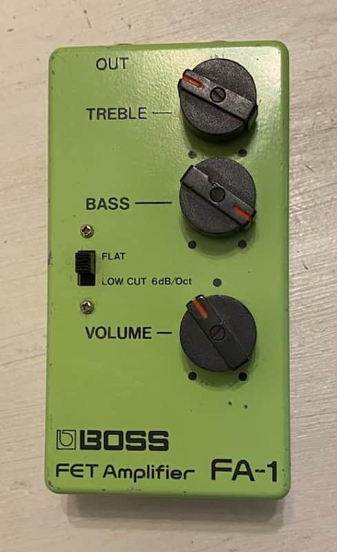 Boss FET Amplifier FA-1 Overdrive Distortion image 1