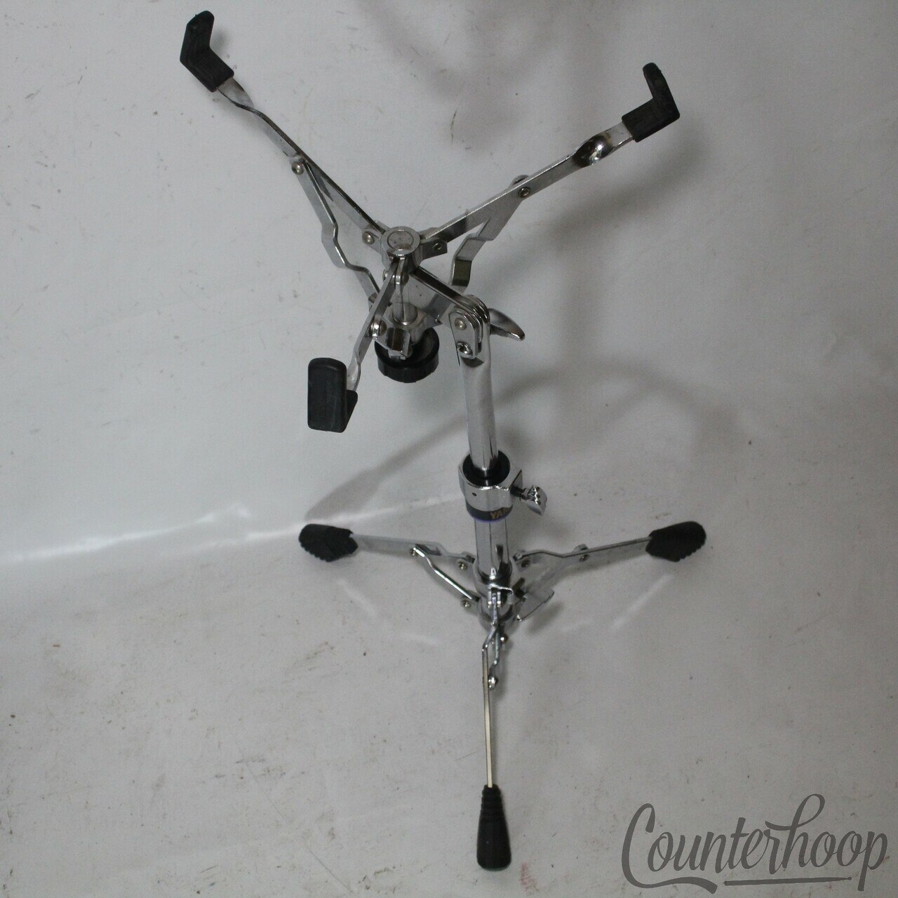 Yamaha Snare Drum Stand Adjustable Side-Basket Single-Braced Tripod Chrome* — main photograph