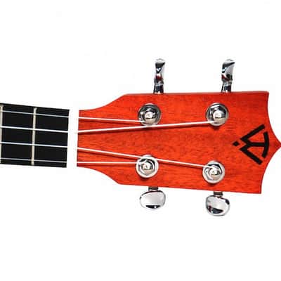 Twisted Wood Redford RF‑130T Tenor Ukulele - Red w/ Gig Bag image 4