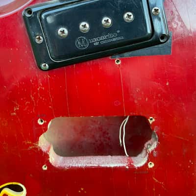 Mosrite Combo Bass 60s - Red image 6