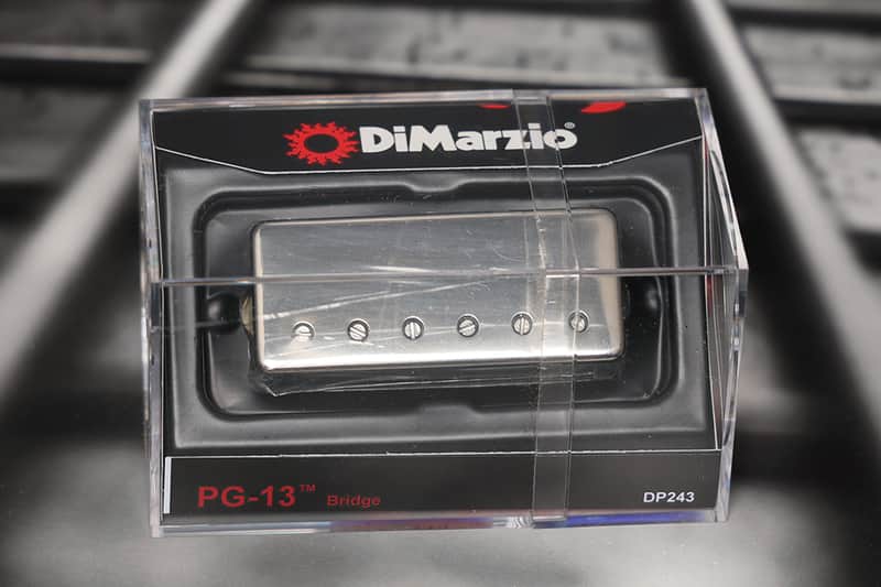 DiMarzio DP243 PG-13 - Nickel Mini Humbucker - Neck / Nickel image 1