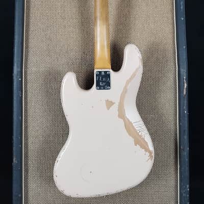 Fender Roadworn Flea Bass 2023 Relic Pink Stacked Knobs Super Cool! (GB-48) image 3