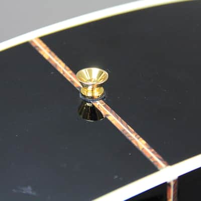 Barcelona Hancrafted Acoustic Guitar- Black Finish with Case image 20