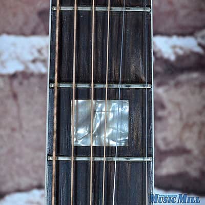 Vintage 1967 1968 Harmony H1265 Sovereign Deluxe Dreadnought Jumbo Acoustic Guitar image 5