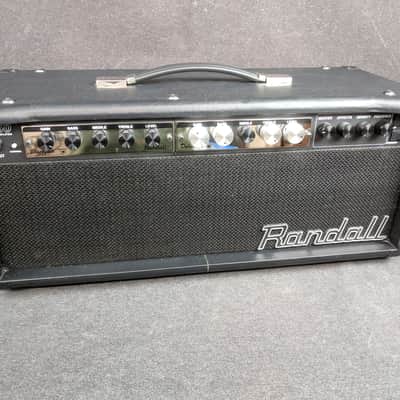 Randall RM50 Modular Amp Head 50W Tube Guitar Amplifier w/ Blackface & Deluxe Modules + Footswitch image 2