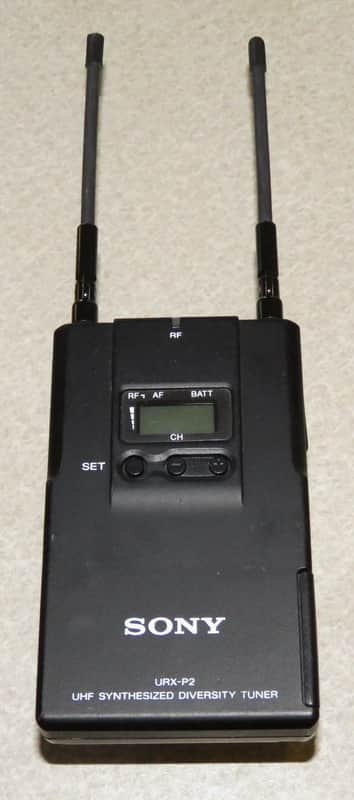 Sony URX-P2 / UTX-B2 Wireless Lavalier Microphone System (for