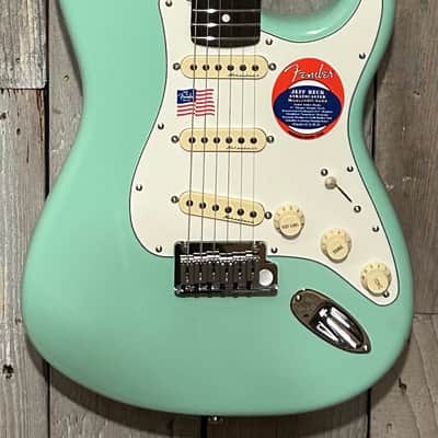 2024 Fender Jeff Beck Stratocaster - Surf Green with Rosewood Fingerboard, Shop Brick & Mortar Indie Music Shops Buy It Here ! image 2