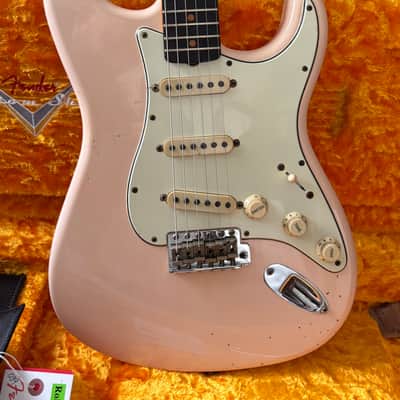 Fender Custom Shop 1959 Stratocaster 2020 - Super faded shell pink, Journey Man Relic image 4