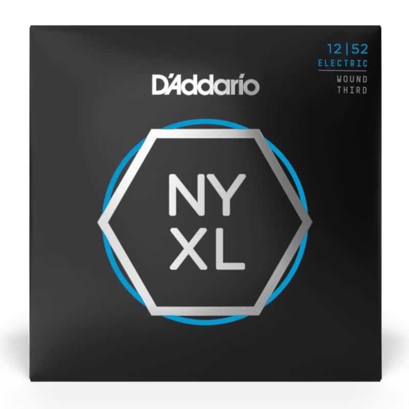 D'Addario NYXL1252W Nickel Wound Electric Guitar Strings, Jazz Light Gauge with Wound 3rd image 1