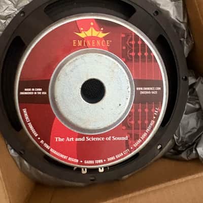 Ampeg Eminence 86-510-04 4 Ohm 10" 100 Watt Speaker for SVT410HLF and SVT210HE image 1