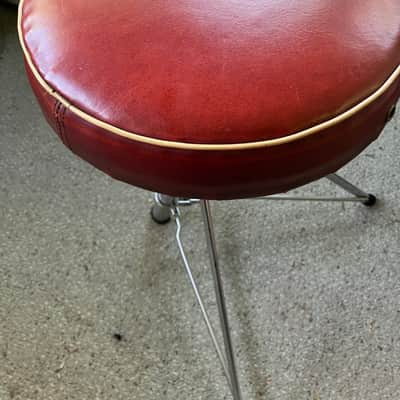 Ludwig Vintage Porto Seat No. 1025-1 Drum Throne Stool Seat 1960s 1970s image 2