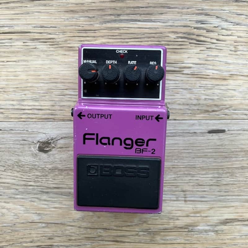 Boss BF-2 Flanger 1980-1984 (Black Label) Made In Japan | Reverb UK