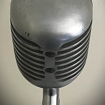 Rare 1940's Bogen "Fatboy" Model U10X Dynamic Microphone, 100% original, working image 9