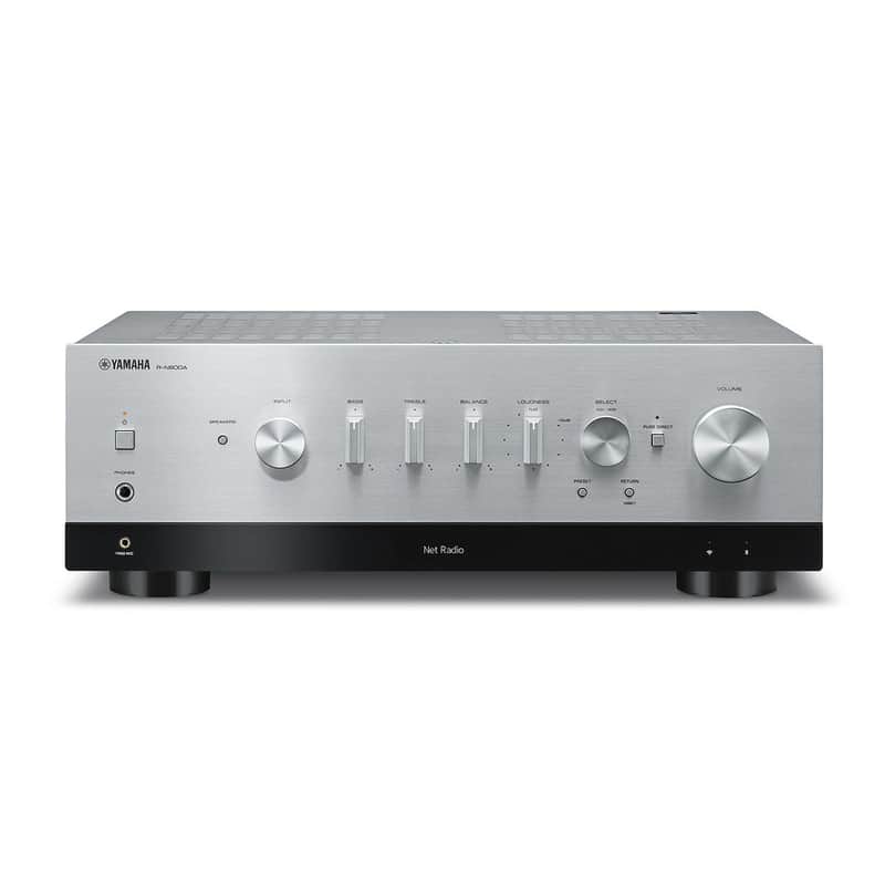 Yamaha R-N800A 2.1-Channel Network A/V Receiver with MusicCast, Silver image 1