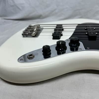 Fender American Performer Jazz Bass 4-string J-Bass with Gig Bag 2019 - Arctic White / Rosewood fingerboard image 15