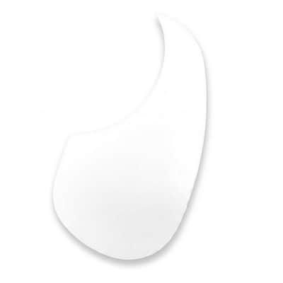 Hosco Martin-Style Acoustic Guitar Pickguard White F-4001W