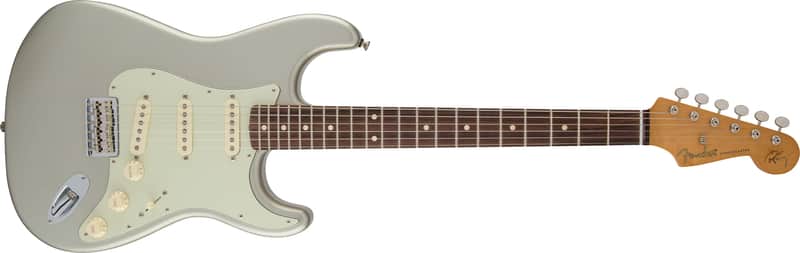 Fender Robert Cray Signature Stratocaster - Inca Silver w/ Gig Bag image 1