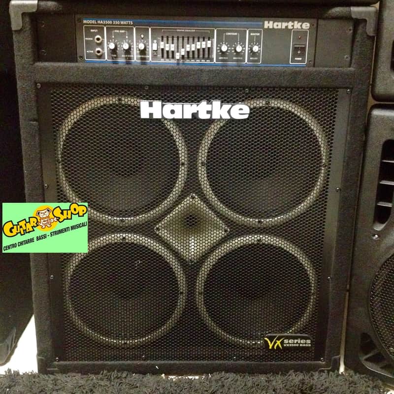 Hartke VX3500 • 350W Bass Amp • 4X10" speakers - Nero image 1