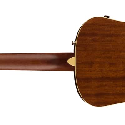 Fender Malibu Player, Walnut Fingerboard, White Pickguard - Fiesta Red image 7