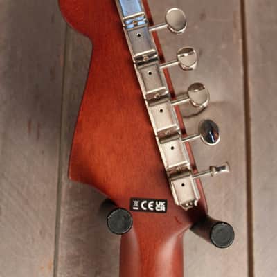 Fender California Series CUSTOM Art guitar LE Newporter Player - " A RIVER RUNS THROUGH IT "w/Soft Case image 11