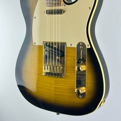Fender Richie Kotzen Signature Telecaster MIJ 2016 Brown Sunburst Flame Maple Top Electric Guitar image 3