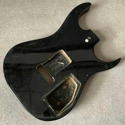 Black HH Left Handed Guitar Basswood Body image 4