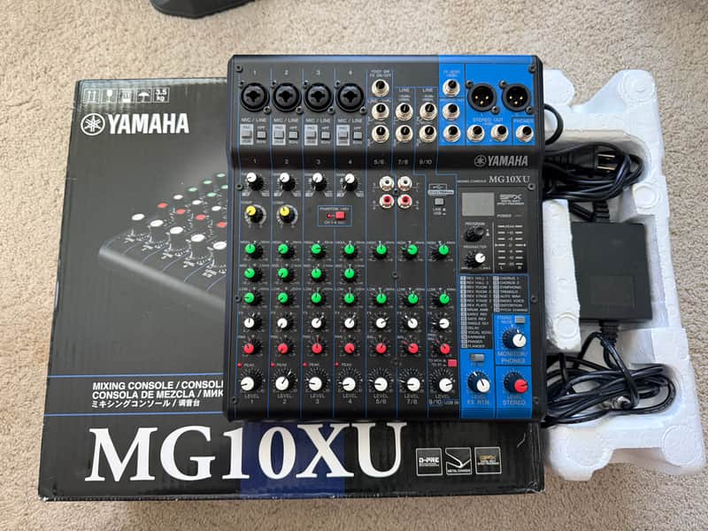 Yamaha MG10XU 10-Channel Analog Mixer image 1