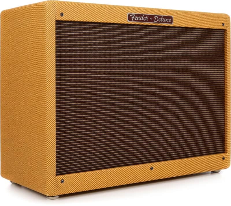 Fender Hot Rod Deluxe 112 80-watt 1x12-inch Extension Cabinet - Lacquered Tweed (DRDlxExtTwed1) image 1