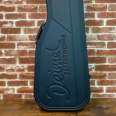 Deimel Guitar Works Firestar Custom 2020 Silver/ Filled Black Pores & Neck, New (Authorized Dealer) image 23