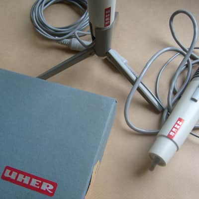 Uher 626 Stereo Set Microphone Rare image 7