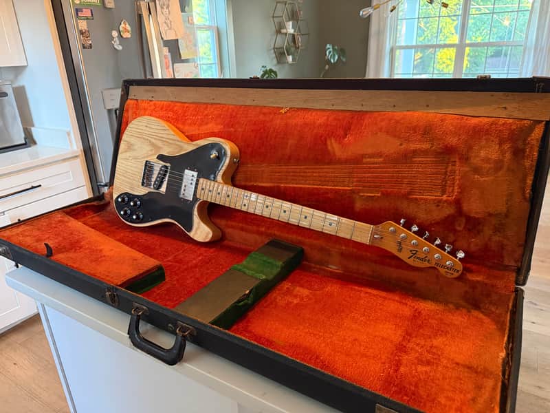 1977 Fender Telecaster Custom - Maple Fretboard, Natural image 1
