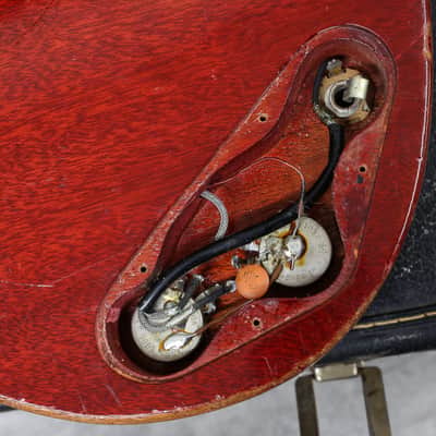 1965 Gibson SG Junior - Cherry Red - Wide Nut image 18