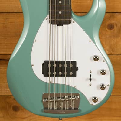 Sterling RAY35 StingRay 5 Bass - Dorado Green image 1