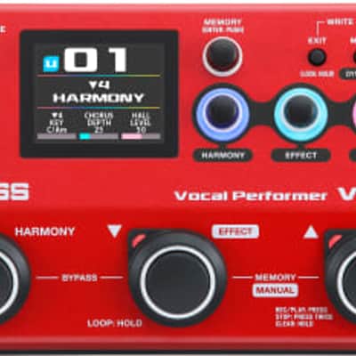 Boss VE-22 Vocal Performer - Effects & Looper Pedal image 1