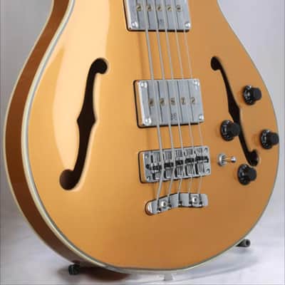 Warwick RockBass Star Bass, 5-String - Metallic Gold High Polish image 11