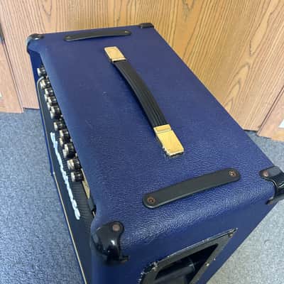 1992 Marshall 6101 30th Anniversary 100 Watt Tube Combo Dark Blue image 3