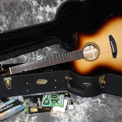 2023 Breedlove - Organic Pro Artista Concerto - Burnt Amber Gloss image 10