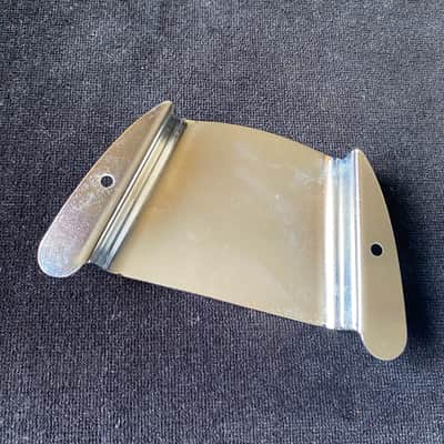 Fender Precision / Telecaster Bass bridge cover 1960's 1970's Chrome NOS image 2