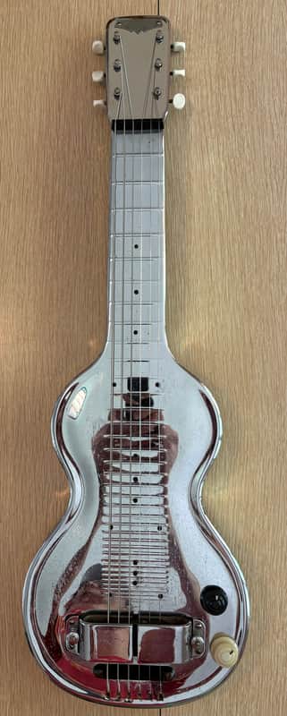 Rickenbacker Silver Hawaiian Model NS 100 Lap Steel 1937 - Nickel image 1