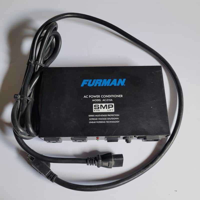 Furman AC-215a Compact Power Conditioner 2010s - Black image 1
