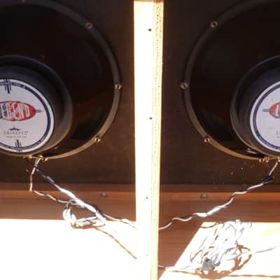 1966 Fender Bandmaster Loaded Speaker Cabinet - 2x12 / Blackface image 8