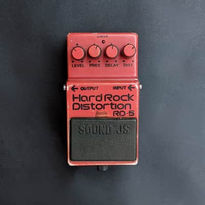 Sound JS RD-5: Hard Rock Distortion - RARE vintage soviet pedal, Made in USSR 90s image 1