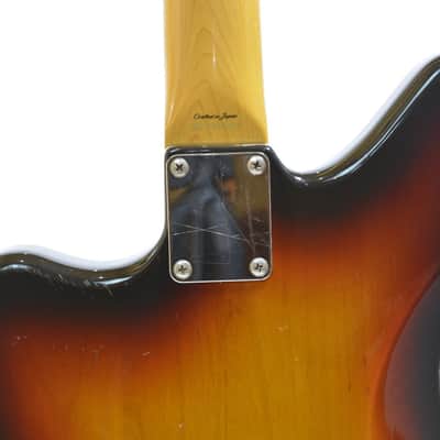 Fender Japan JG66-85 Jaguar CIJ P Serial 3TS 1999-2002 w/ Tremolo Arm & Gig Bag image 9