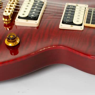 Gibson Les Paul Standard Double Cutaway Plus 2001 Trans Red image 10