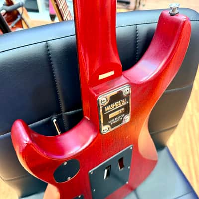 🔥1994🔥 Washburn N2 Nuno Bettencourt~ Korea Padauk Red + Gotoh + Bill Lawrence! image 14