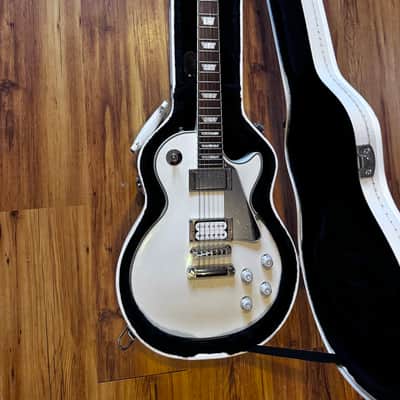Epiphone Tommy Thayer Signature "White Lightning" Les Paul Standard 2015 - 2019 - Metallic White image 1