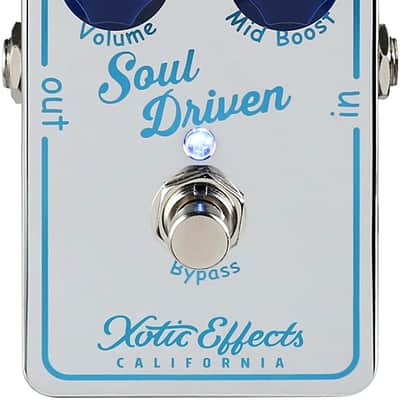 Xotic Effects Guitar & Bass Accessories Soul Driven Boost Overdrive Pedal image 2