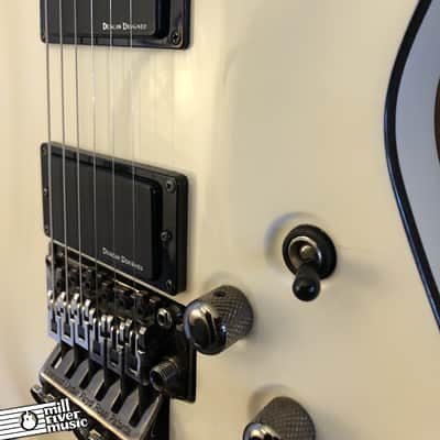 Schecter C-1 FR Diamond Series MIK Electric Guitar Gloss White 2007 Korea image 8